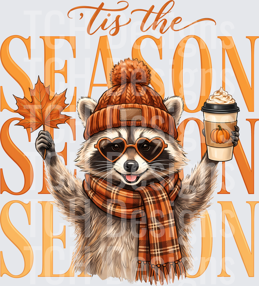 Tis The Season Raccoon