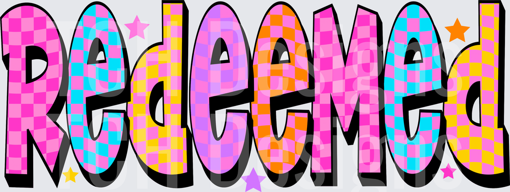 REDEEMED CHECKERED
