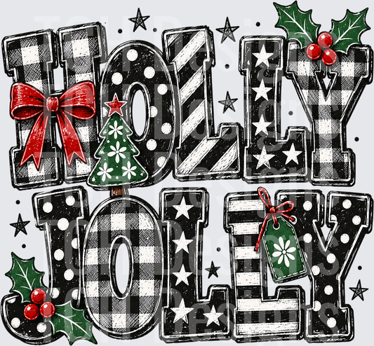 Holly Jolly Plaid Christmas