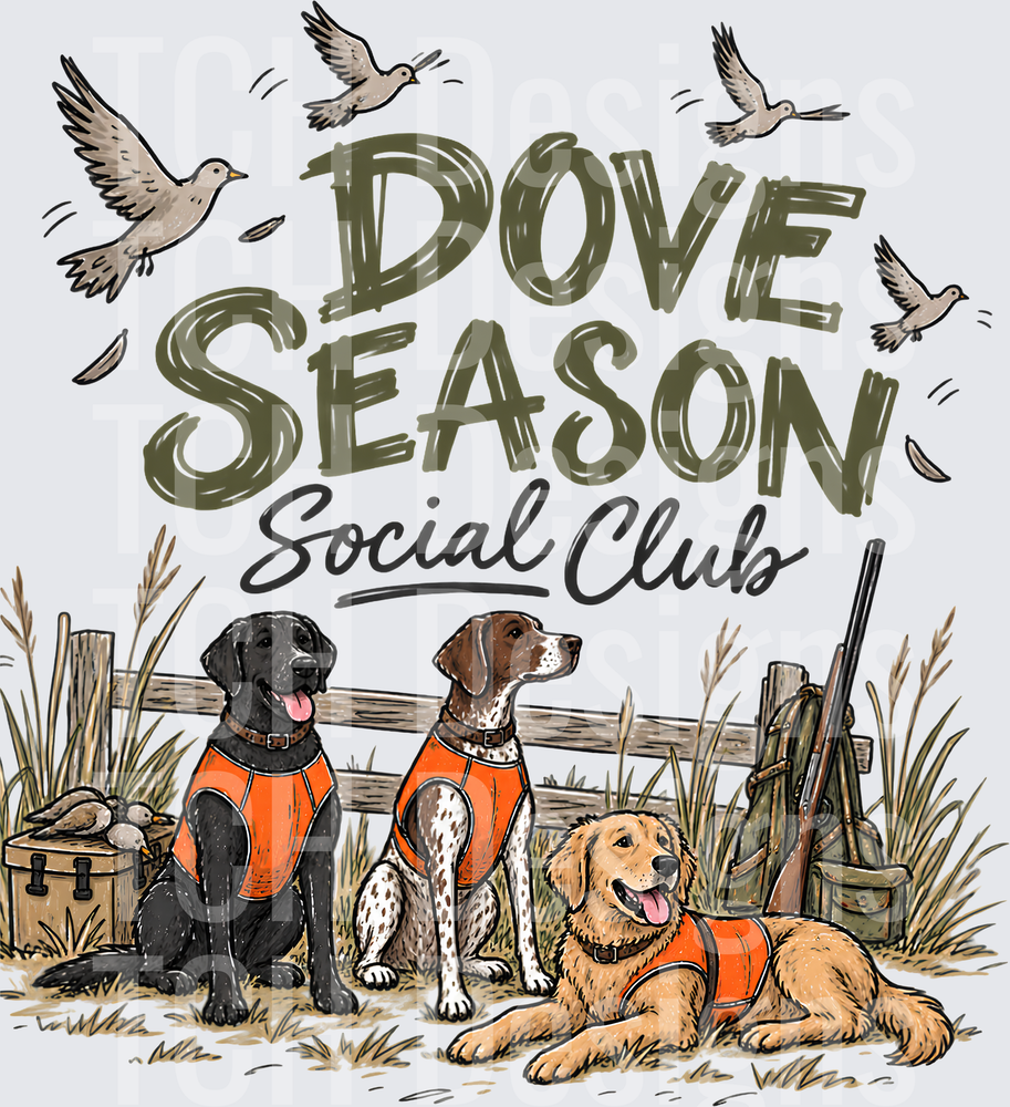 Dove Season Social Club- CSG Designs