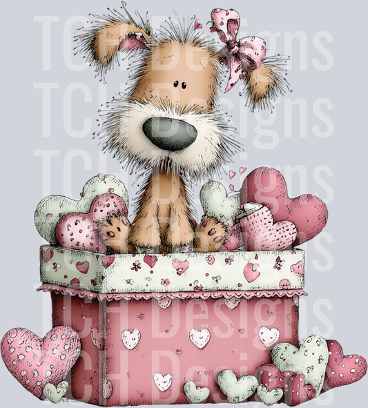 Whimsical Valentine Bunny Clipart (28)