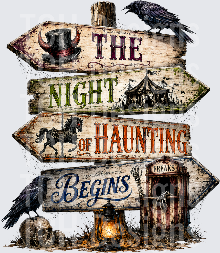 The Night Haunting Begins