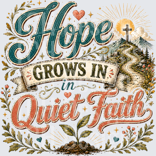 Hope Grows In Quiet Faith