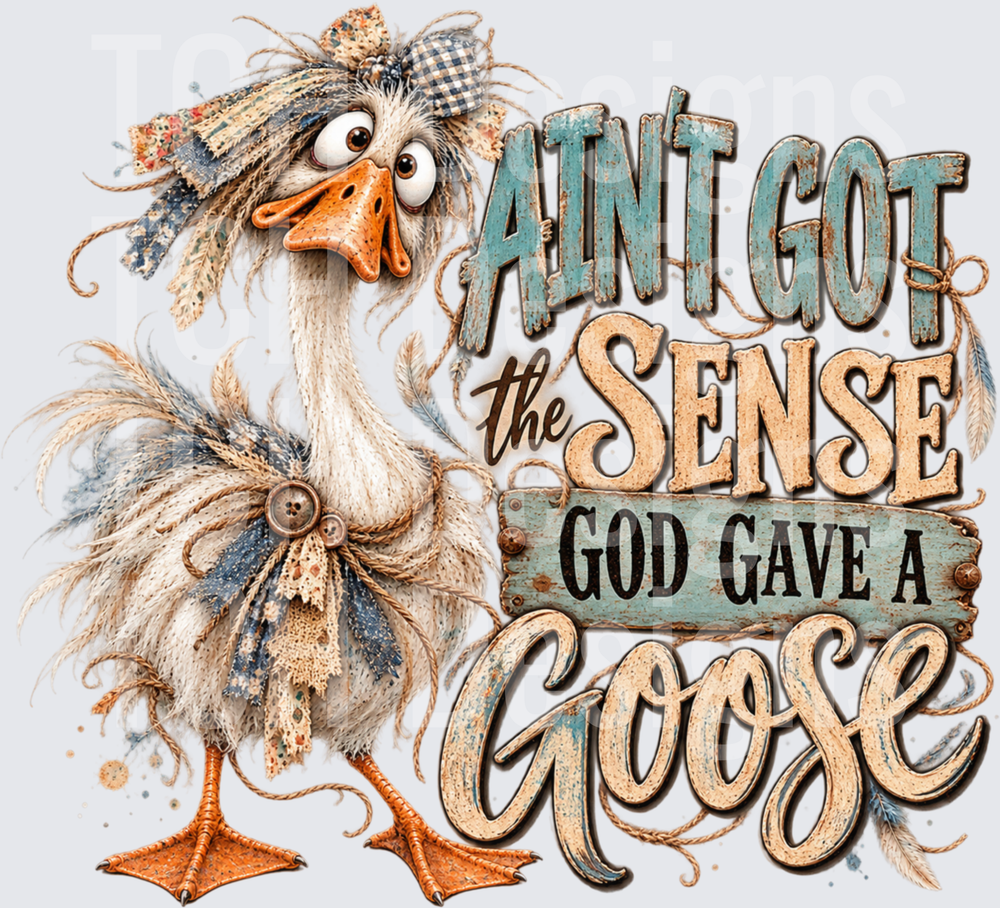 GOD GAVE A GOOSE