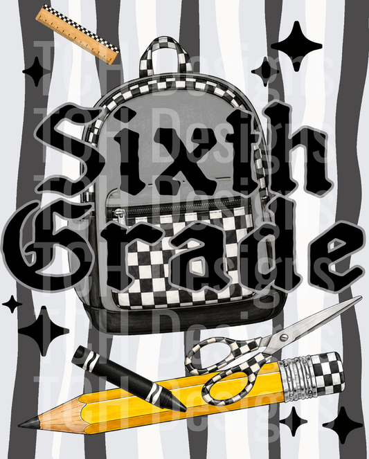 sixth grade checkered