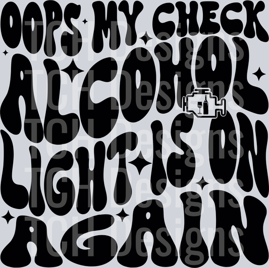 oops my check alcohol light hwds