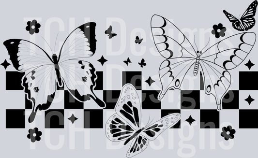 CHECKERED BUTTERFLY