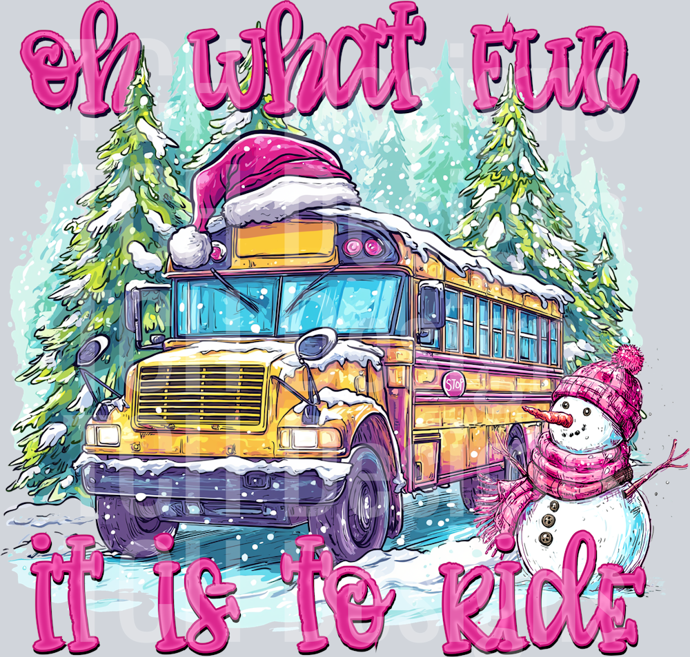 Oh What Fun It Is To Ride School Bus