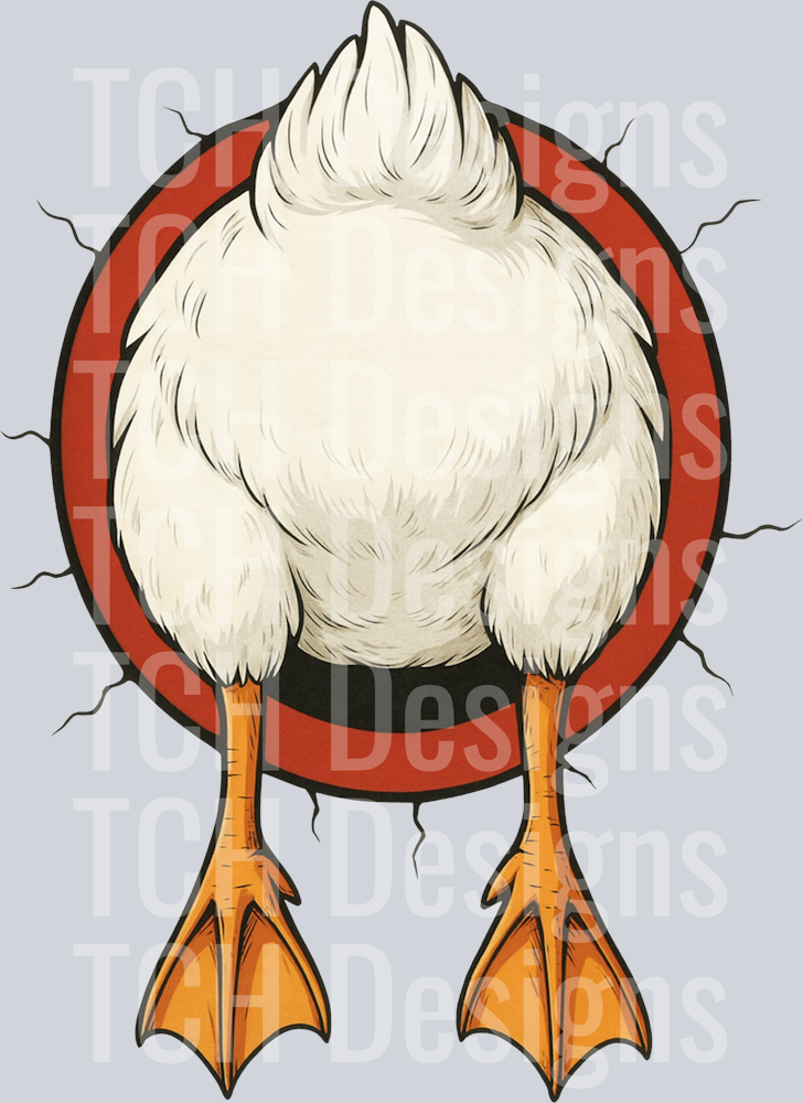 Cute Valentine Goose Front and Back PNG, coquette Valentine Goose png
