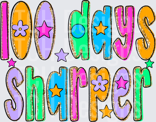 100 DAYS SHARPER GLITTER