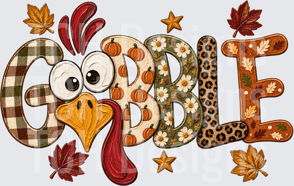 Gobble Turkey Face 2