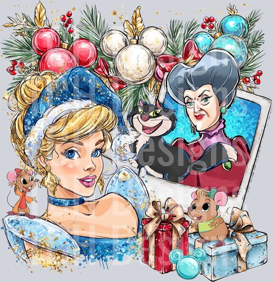 glass shoes and stairs