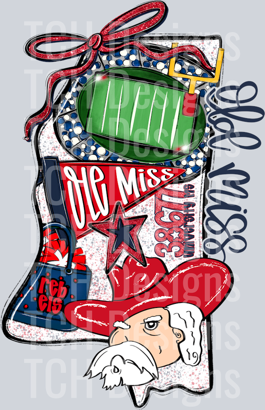 Ole Miss Rebels navy