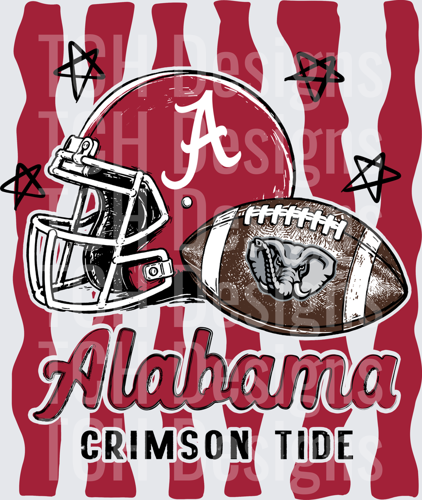 Alabama Crimson Tide Black