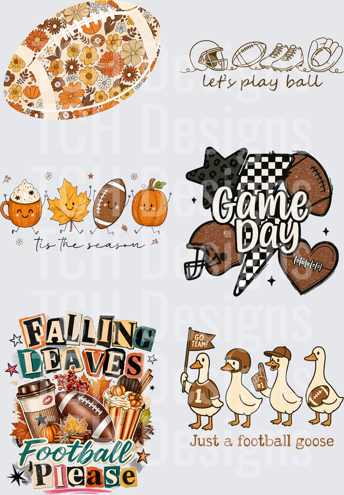Premade Fall Football Gang 2