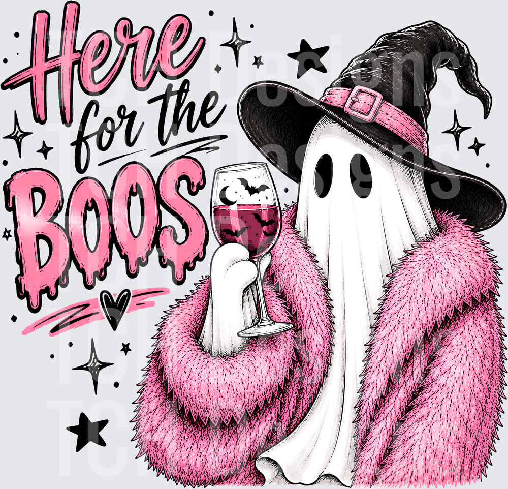 HERE FOR THE BOOS