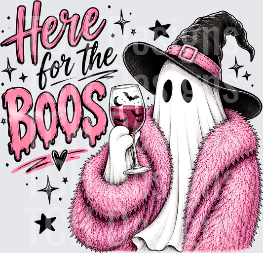 HERE FOR THE BOOS