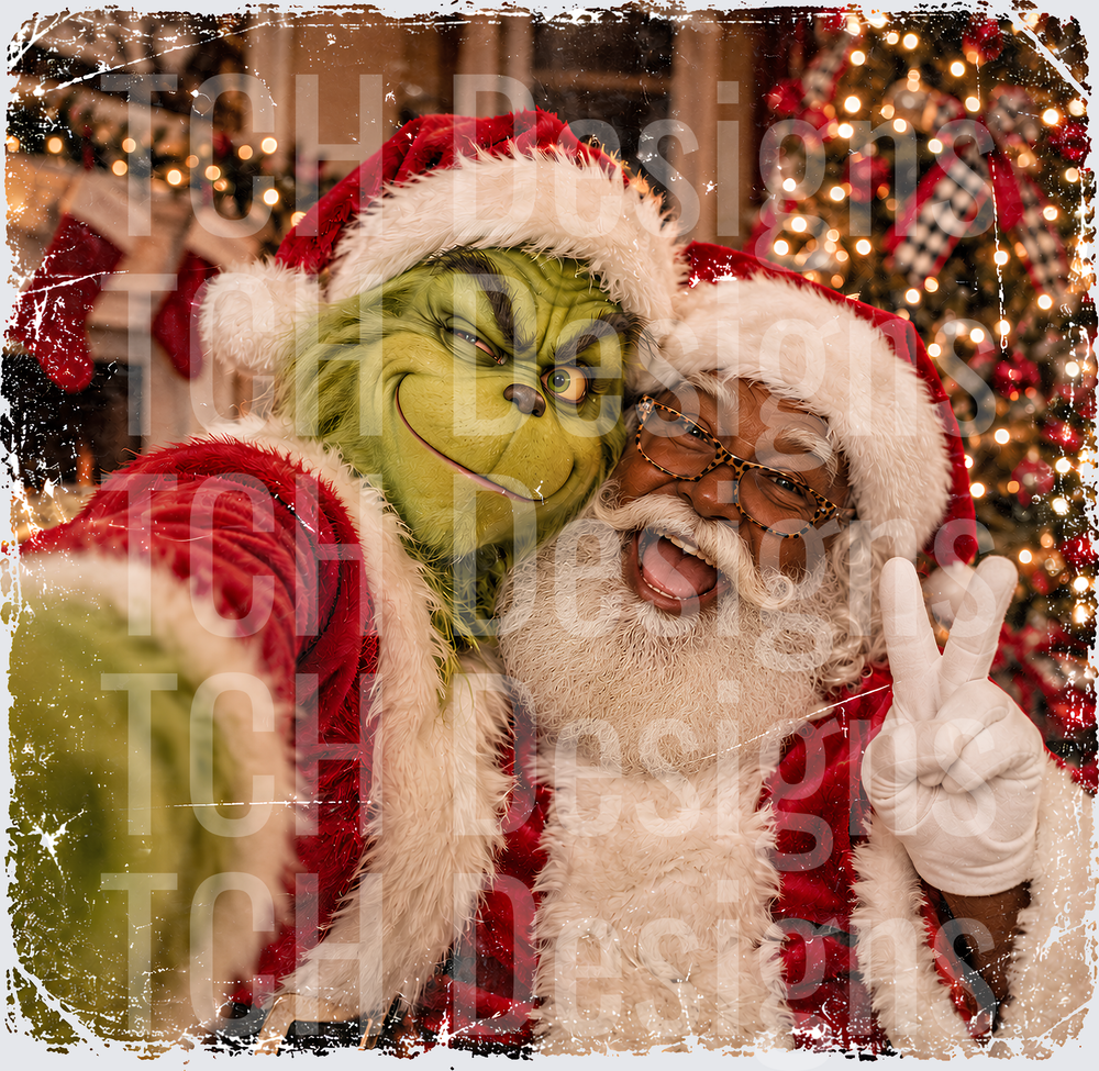 SANTA SELFIE dark