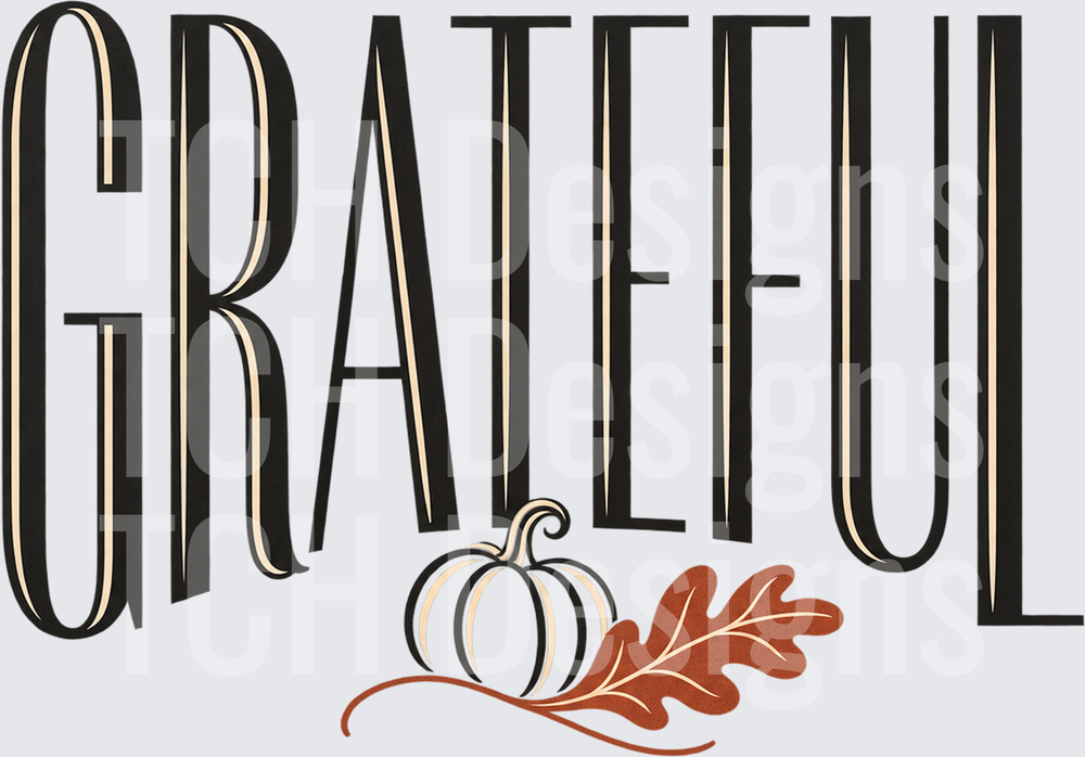 Grateful pumpkin