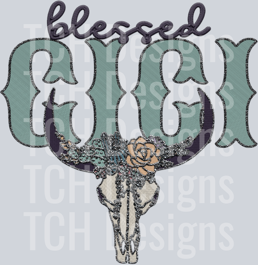 blessed blingy bull GIGI HWDS