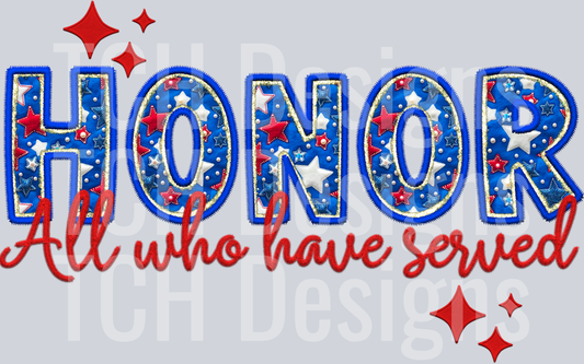 honor all who have served