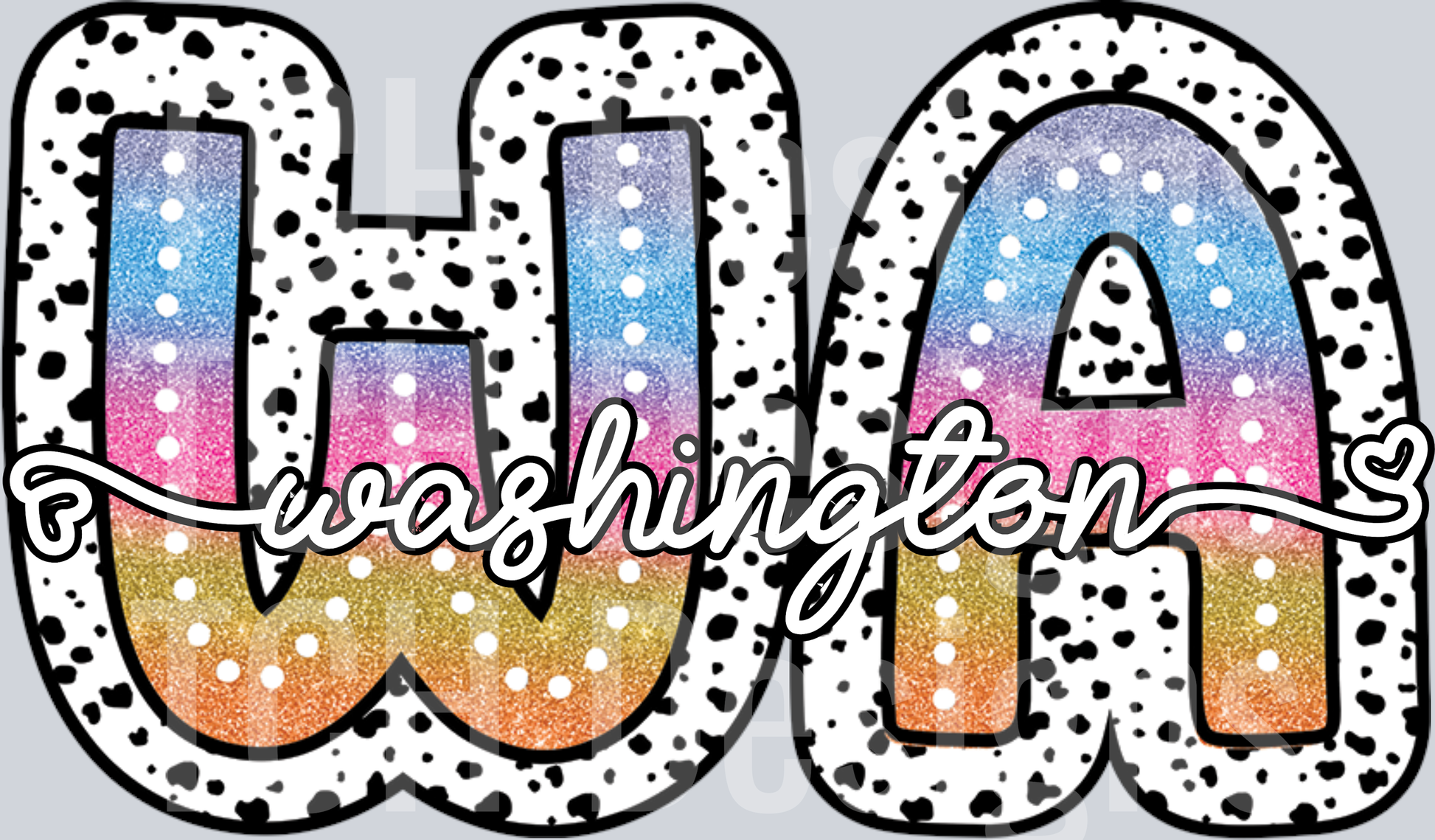 WASHINGTON-TIEDYE DOTTIE STATE
