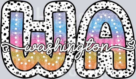 WASHINGTON-TIEDYE DOTTIE STATE
