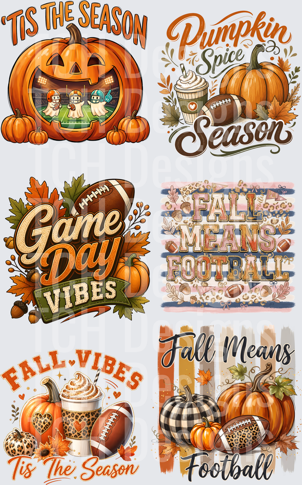 Premade Fall Football Gang 10