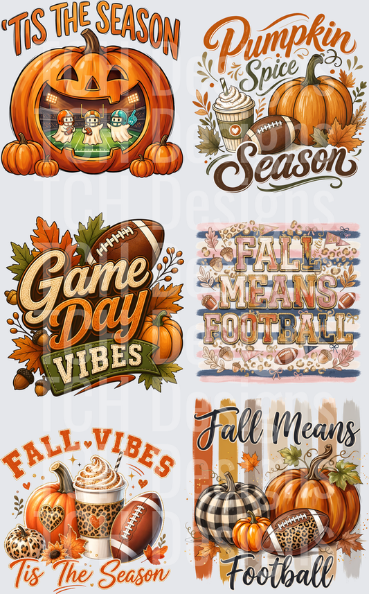 Premade Fall Football Gang 10