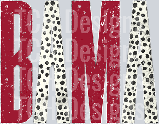Bama_Distressed_Metallic_Silver_Dotty