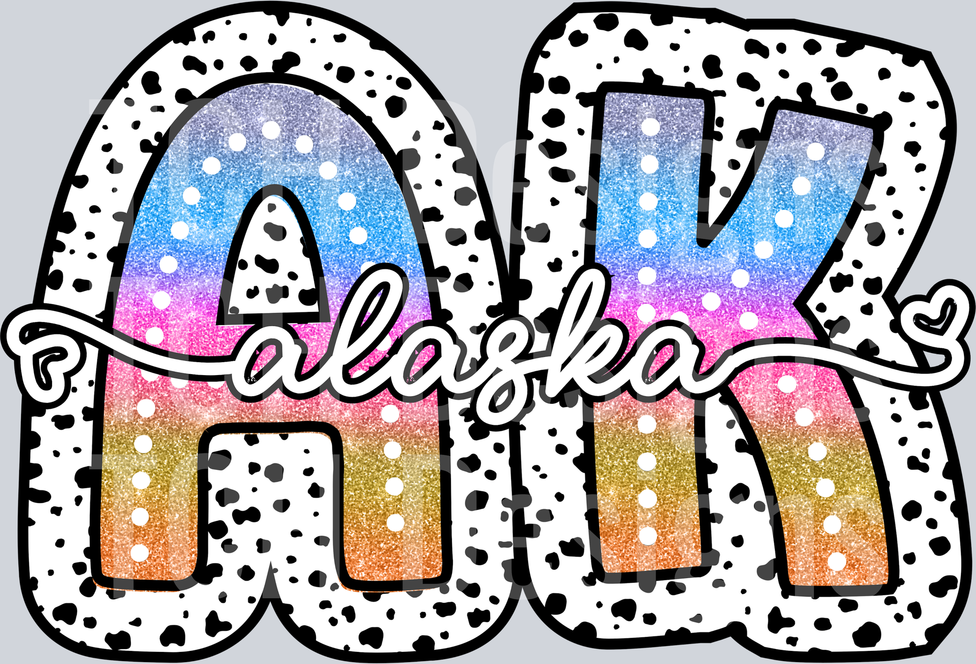ALASKA-TIEDYE DOTTIE STATE
