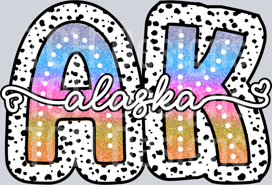 ALASKA-TIEDYE DOTTIE STATE