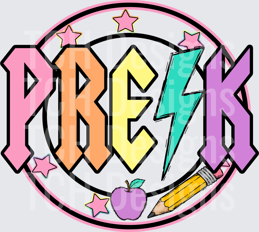 pre k front clean