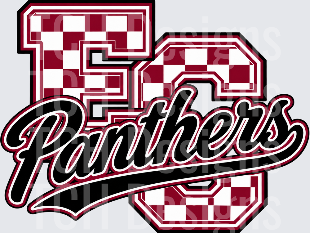 Checkered Elmore County Panthers