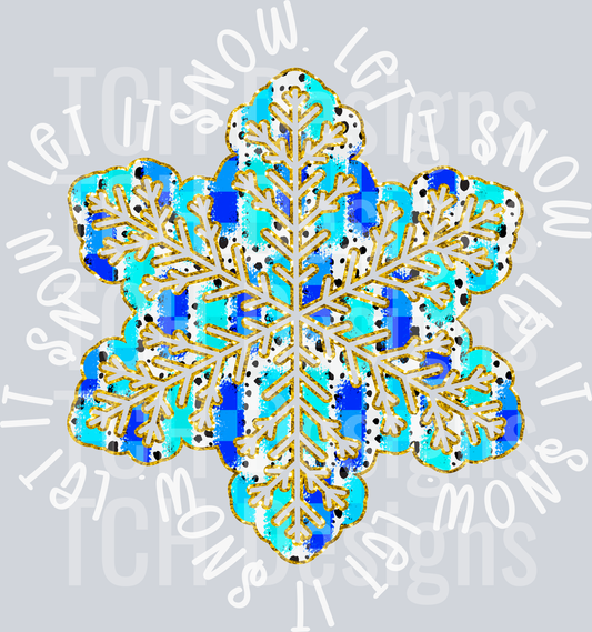 let-it-snow-brush-checkered-snowflake-wh