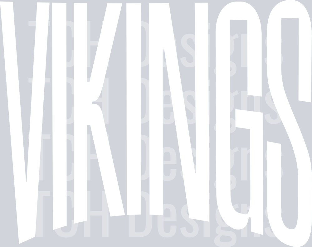 VIKINGS OVERSIZED WHITE