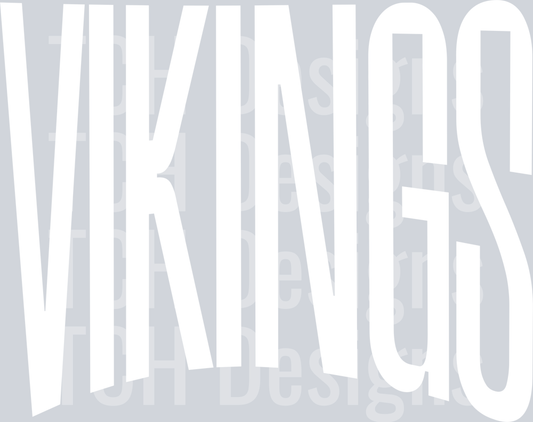 VIKINGS OVERSIZED WHITE