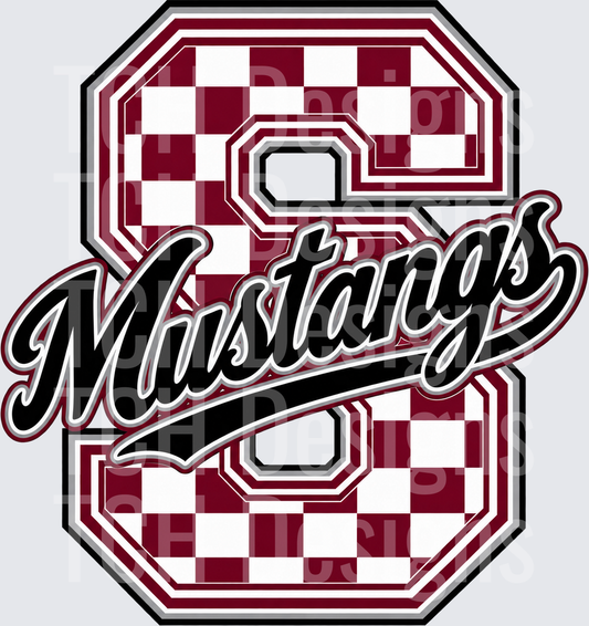 Checkered Stanhope Mustangs
