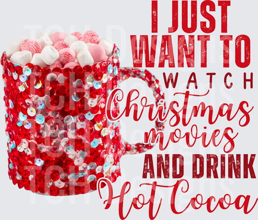 WATCH CHRISTMAS MOVIES HOT COCOA