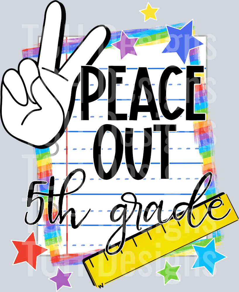 Peace.Out.5th.Grade
