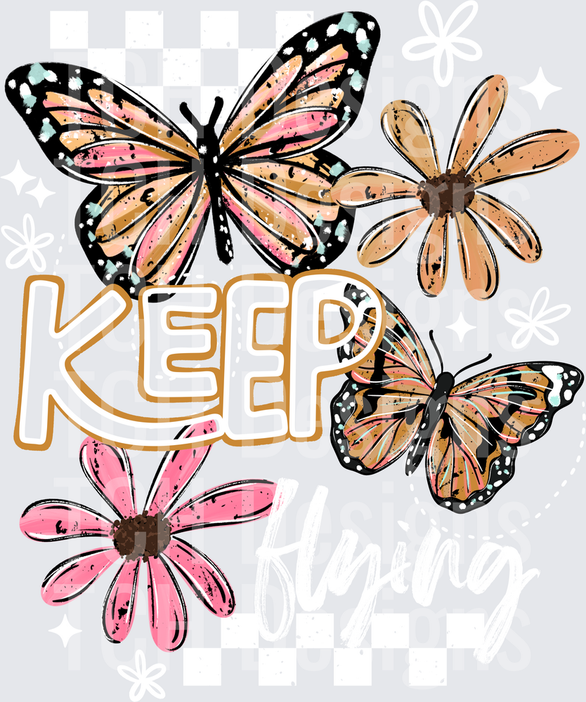 Keep Flying white