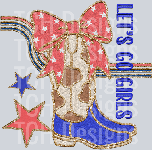 LETS GO GIRLS AMERICA HWDS