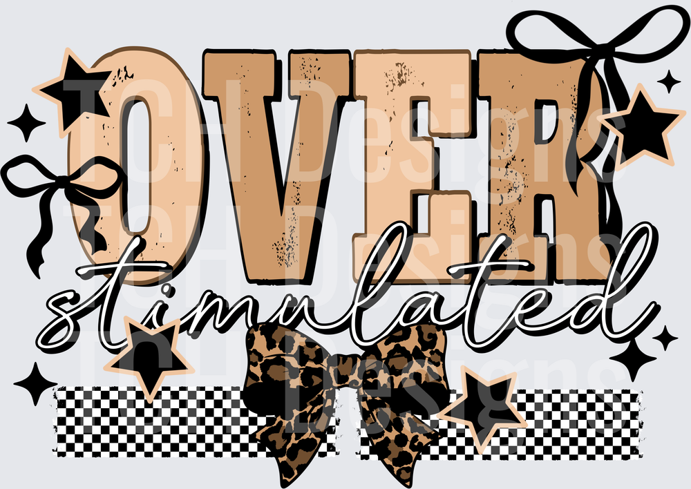 Leopard Overstimulated Black
