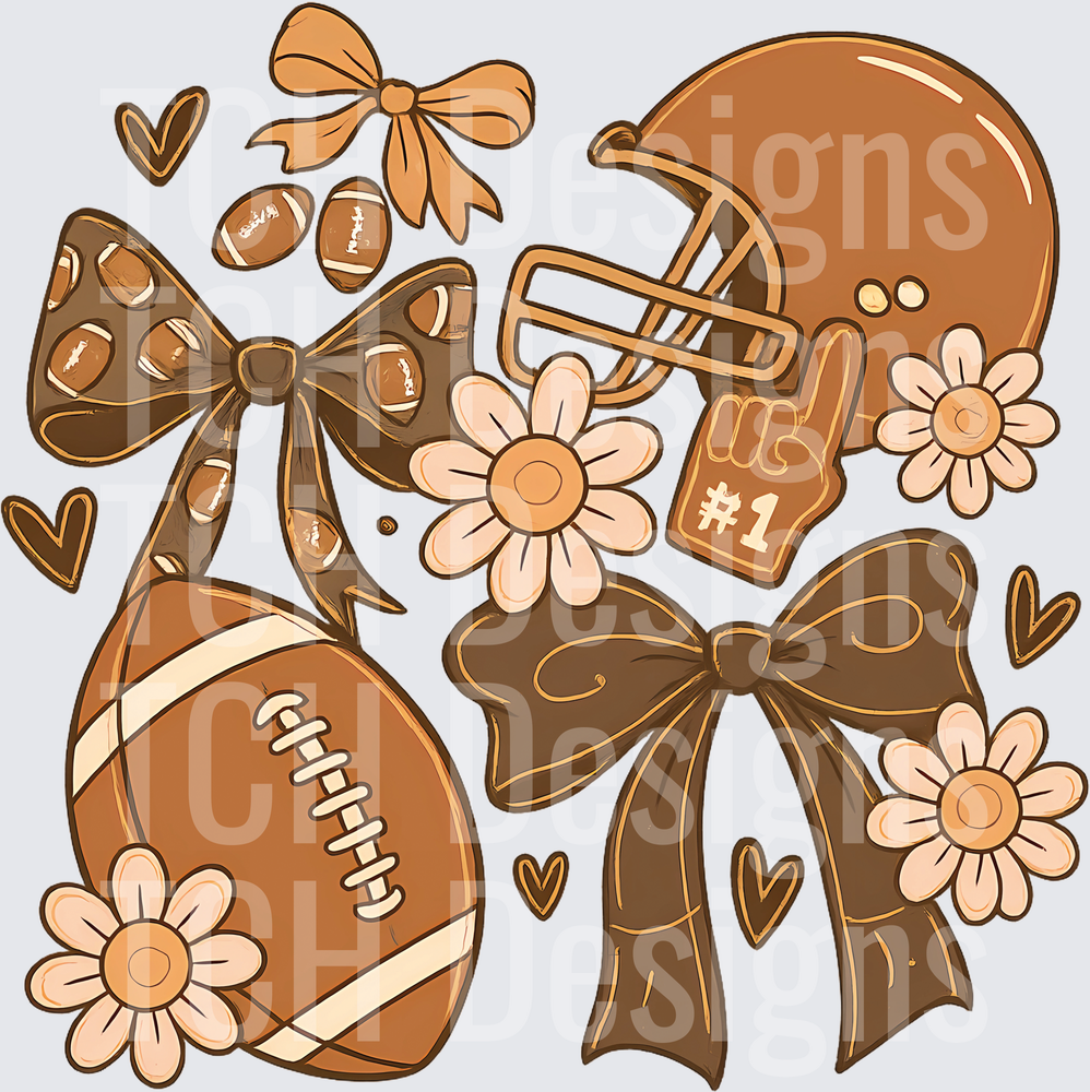 Fall Football and Bows
