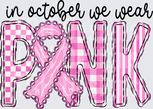 In October We Wear Pink