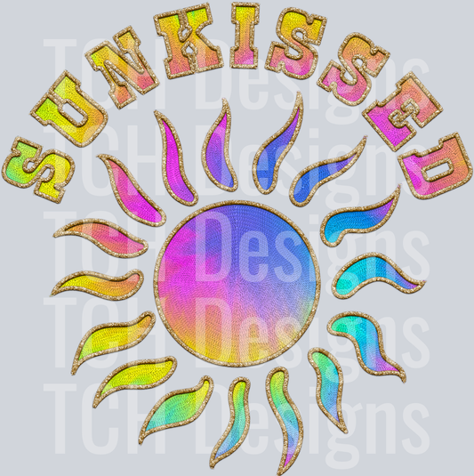 sunkissed faux emb HWDS