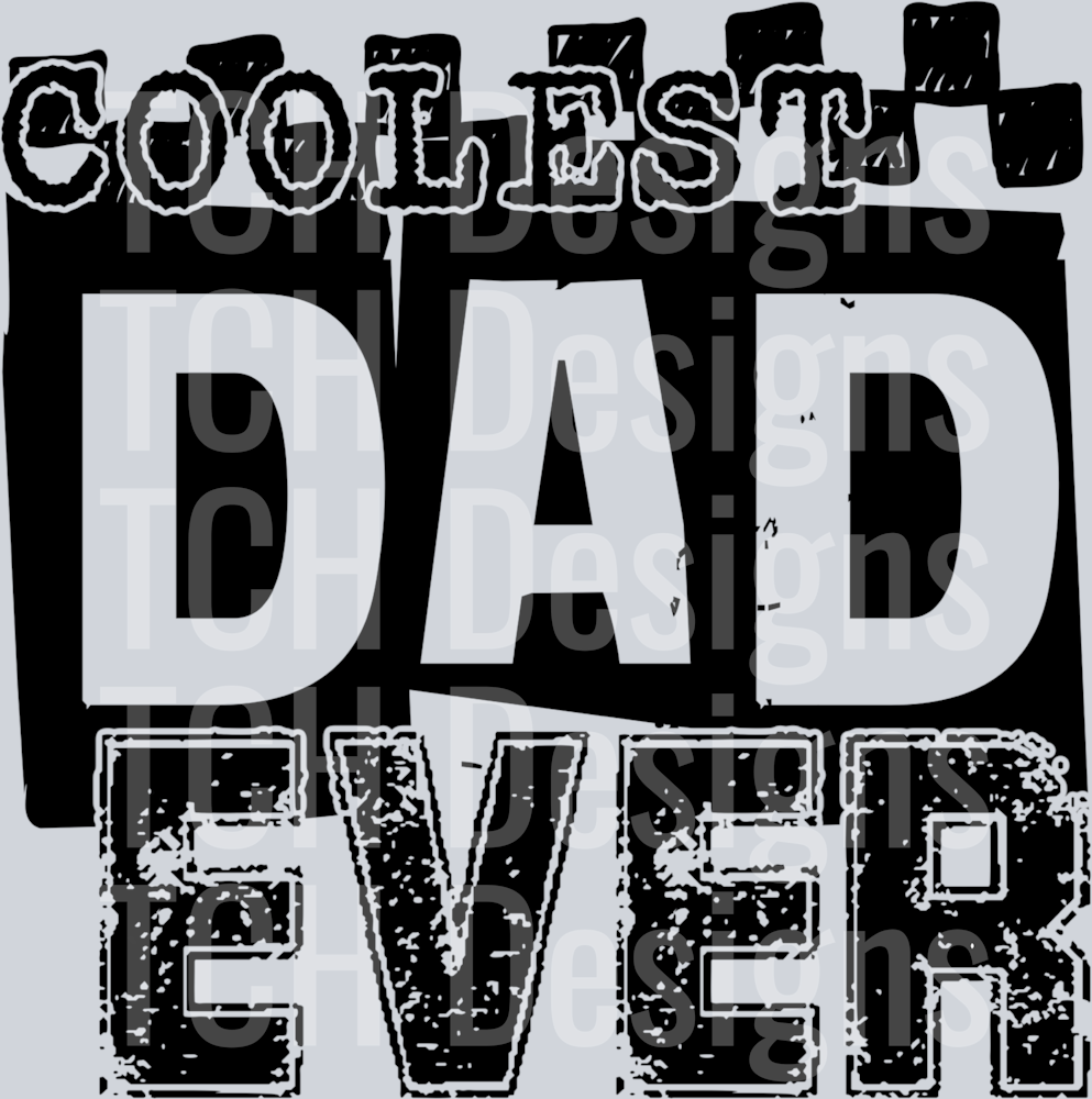 COOLEST DAD BLK