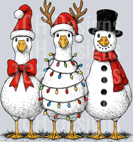 Christmas ducks