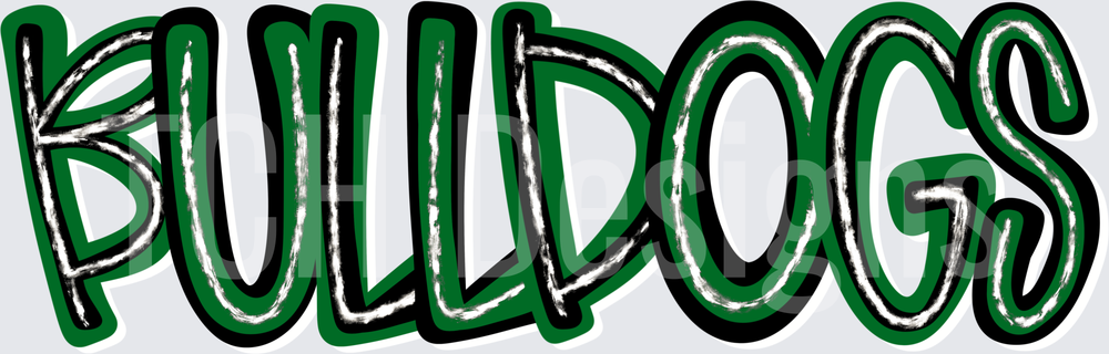 Bulldogs_Hand_Lettered_Silver_Glitzy