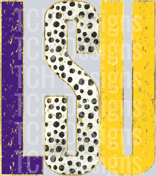 LSU_Distressed_Metallic_Gold_Dotty
